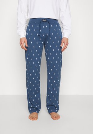 Lacoste Nachtwäsche Hose - Marine/blanc