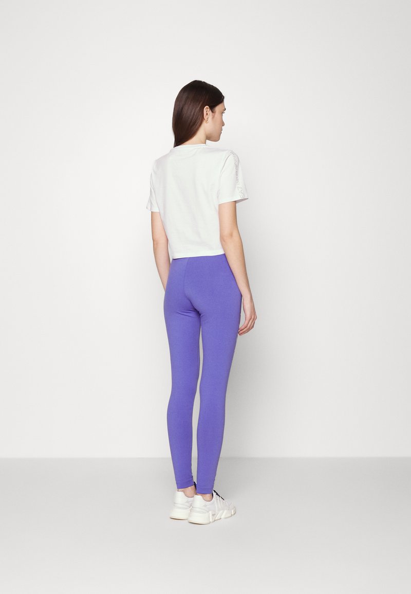 EA7 Emporio Armani Leggings - Hosen - Blue/white