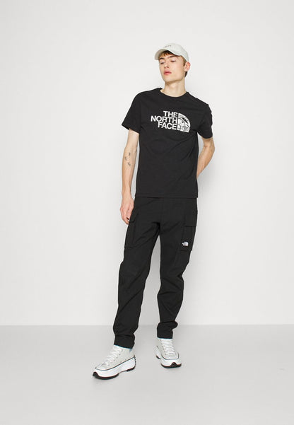 The North Face WOODCUT DOME TEE - T-Shirt Print - Black