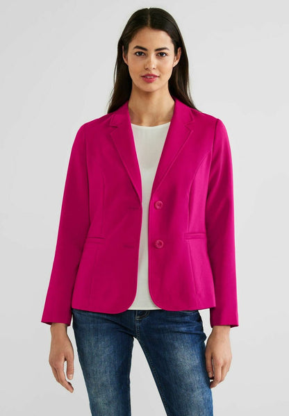 STREET ONE TWILL IN UNIFARBE - Blazer - Pink