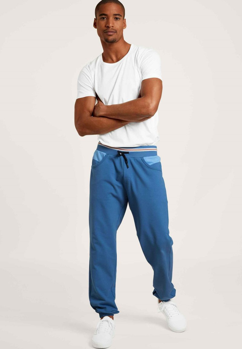 Calida Nachtwäsche Hose - Indian Blue
