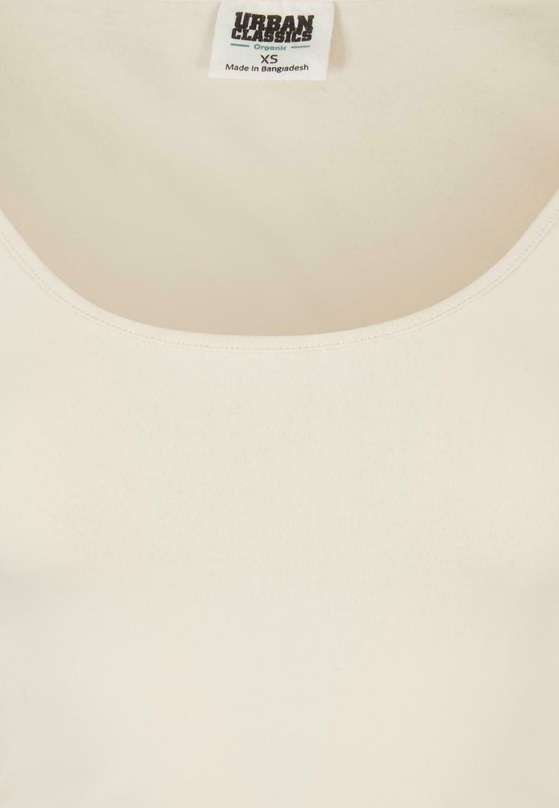 URBAN CLASSICS CROPPED LONGSLEEVE - Langarmshirt - Whitesand