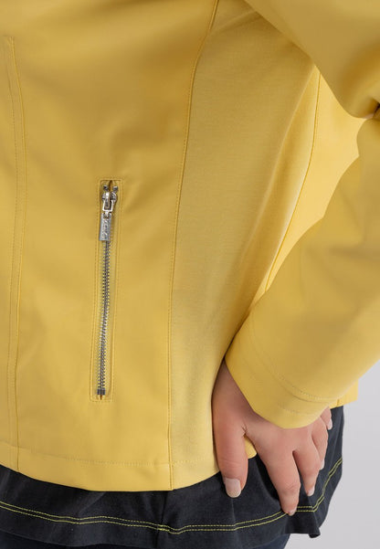 October Kunstlederjacke - Yellow