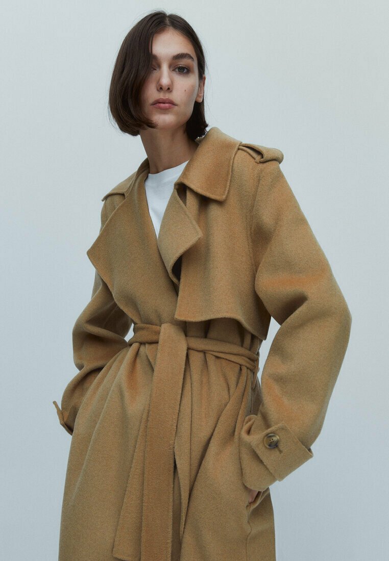 Massimo Dutti Trenchcoat - Brown