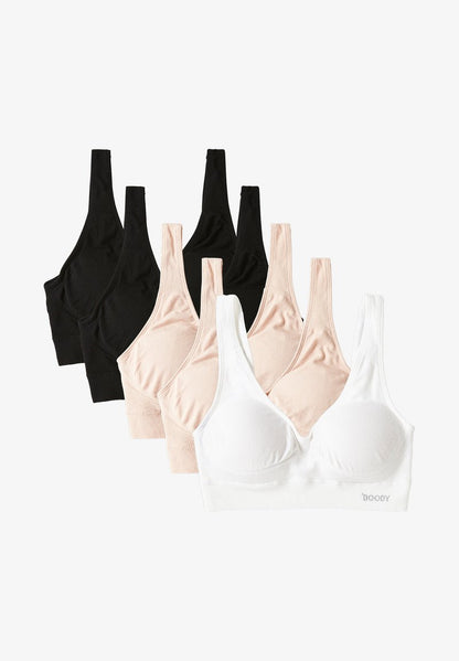  5-PACK PADDED SHAPER CROP - Bustier - Dark Olive