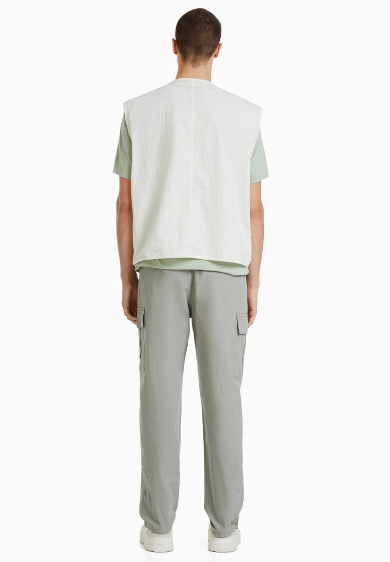 BERSHKA STOPPERS - Cargohose - Grey