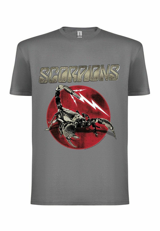  SCORPIONS STING - T-Shirt Print - Grey
