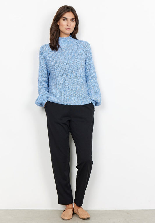 Soyaconcept SC-REMONE 19� - Strickpullover - Bright Blue Melange