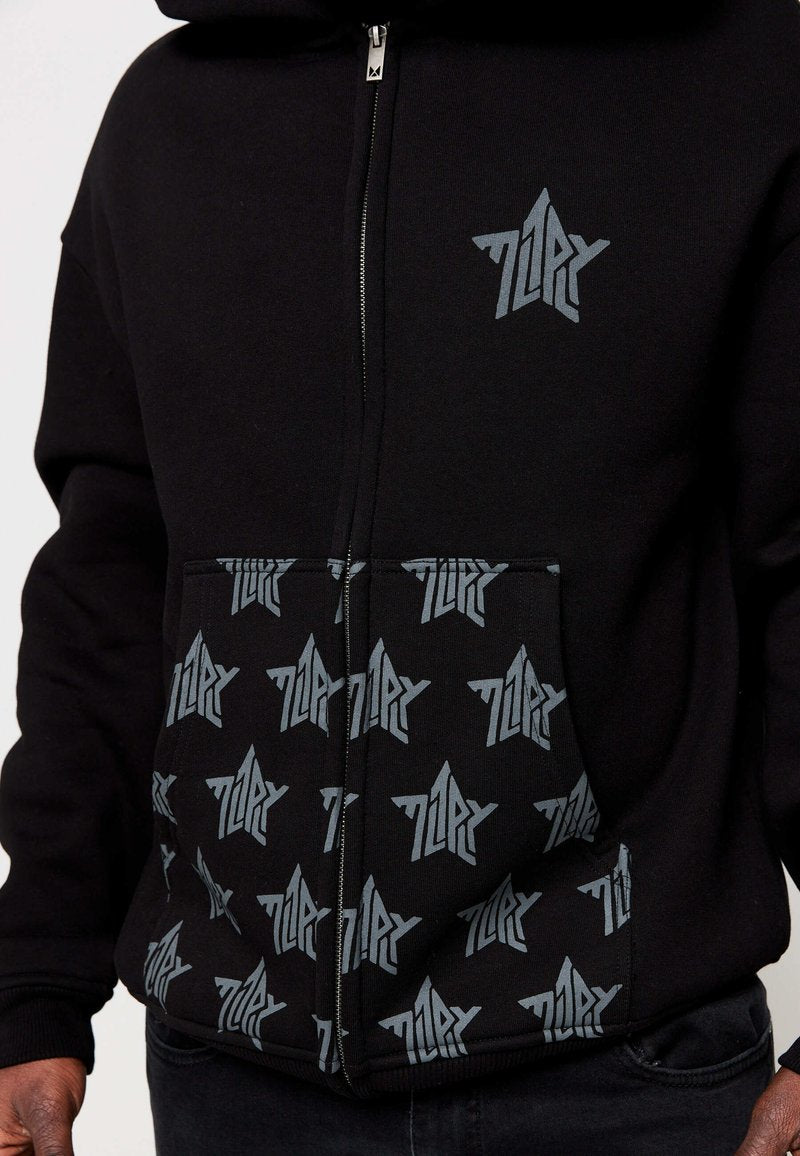  STARRY - Sweatjacke - Black