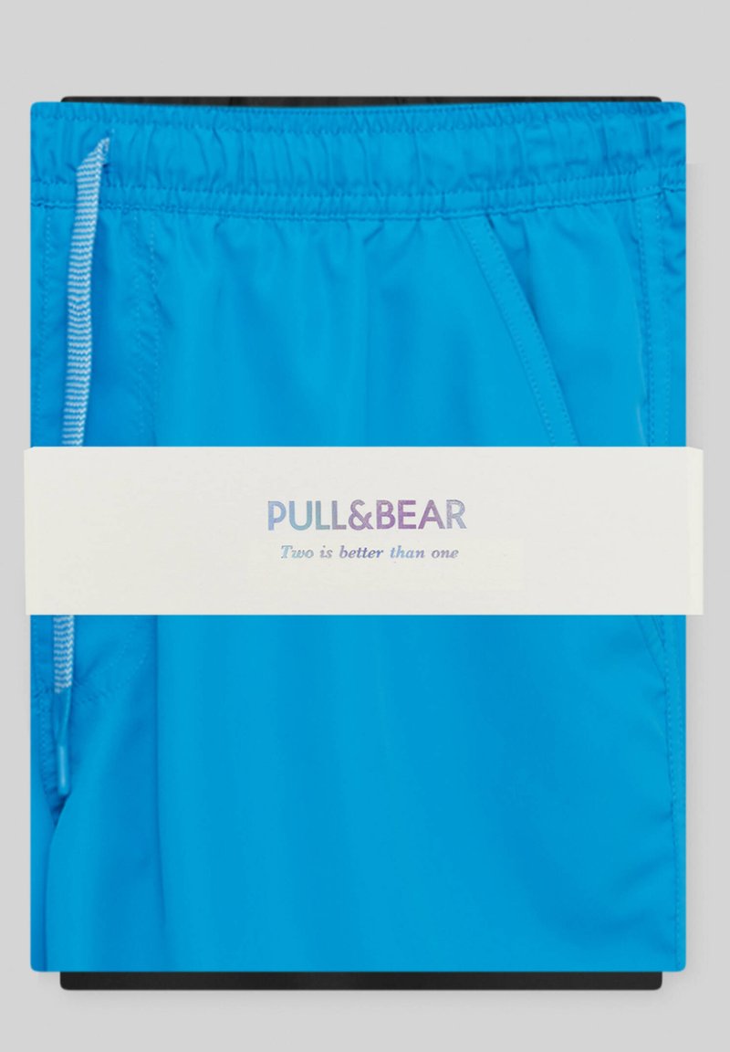 PULL & BEAR 2 PACK - Badeshorts - Blue