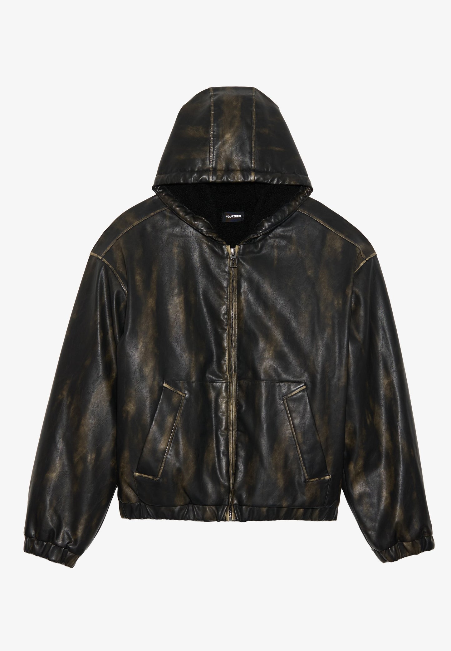 YOURTURN UNISEX - Faux Leather Jacket