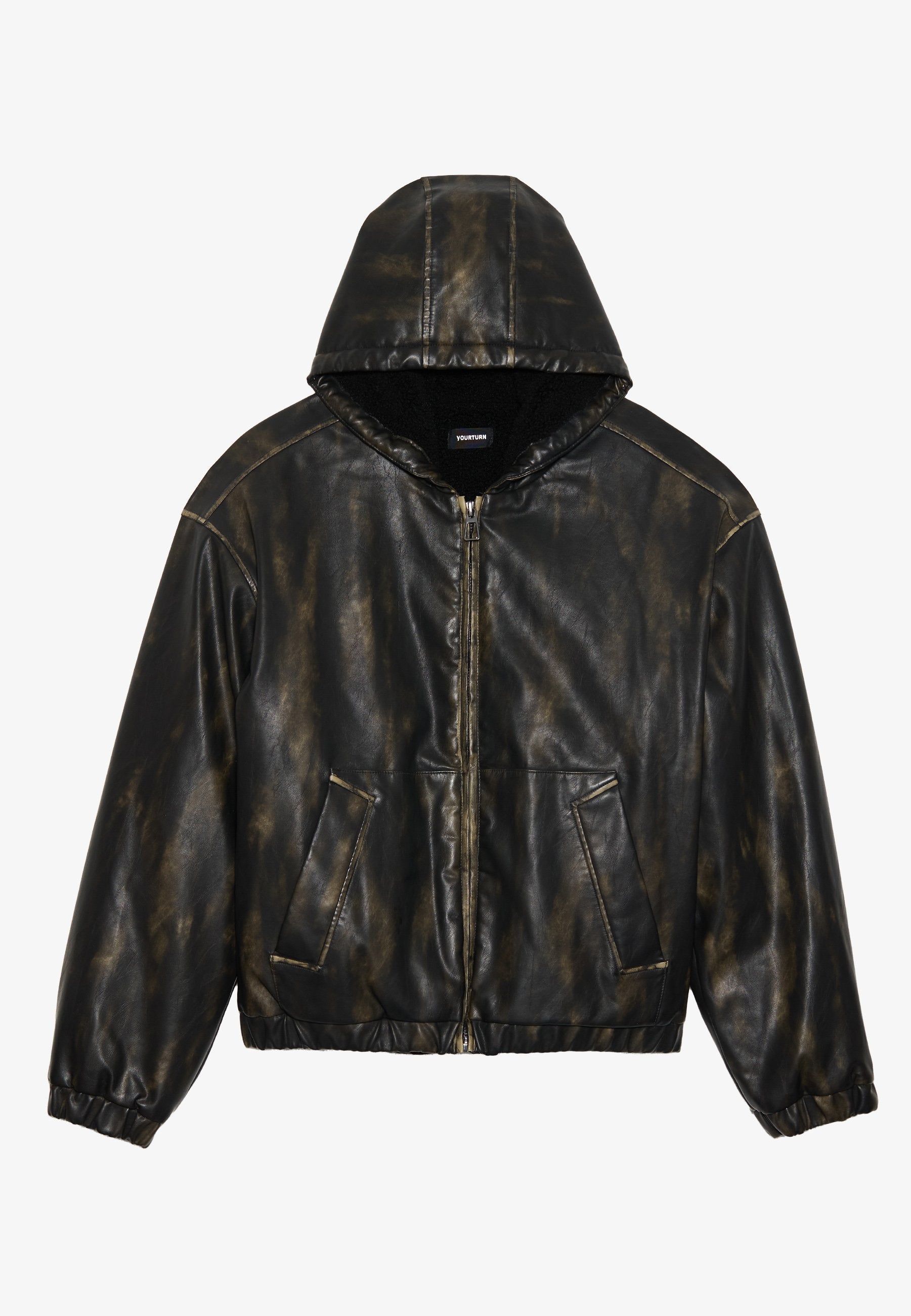 YOURTURN UNISEX - Faux Leather Jacket