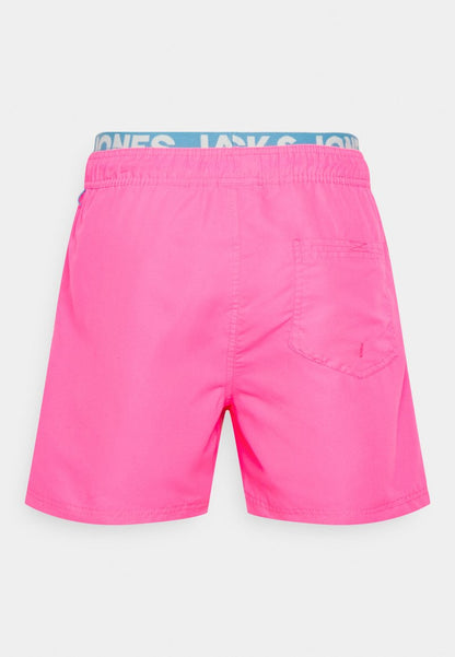 Jack & Jones JPSTFIJI JJSWIM NEON - Badeshorts - Knockout Pink