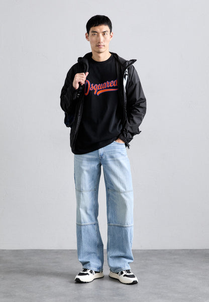 DSQUARED2 LOOSE FIT TEE - Print T-shirt - Black