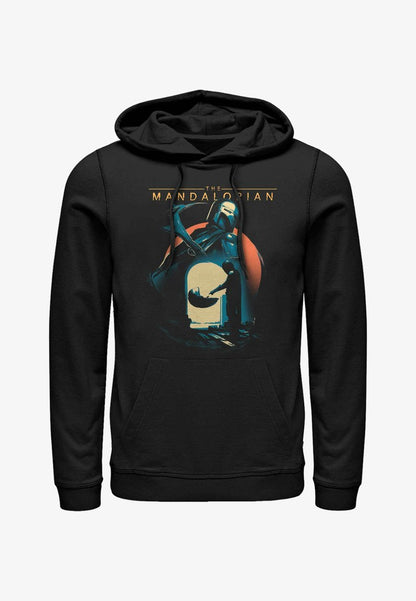 Henry Tiger STAR WARS THE MANDALORIAN FIRST ENCOUNTER - Kapuzenpullover - Black