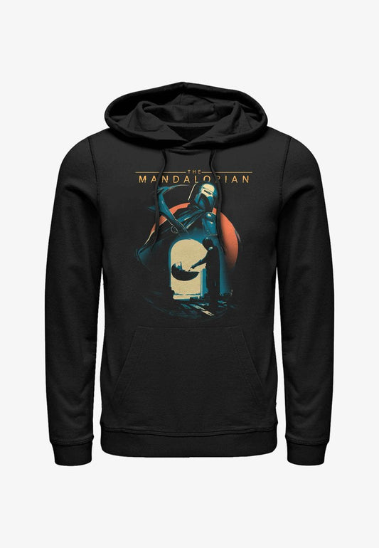 Henry Tiger STAR WARS THE MANDALORIAN FIRST ENCOUNTER - Kapuzenpullover - Black
