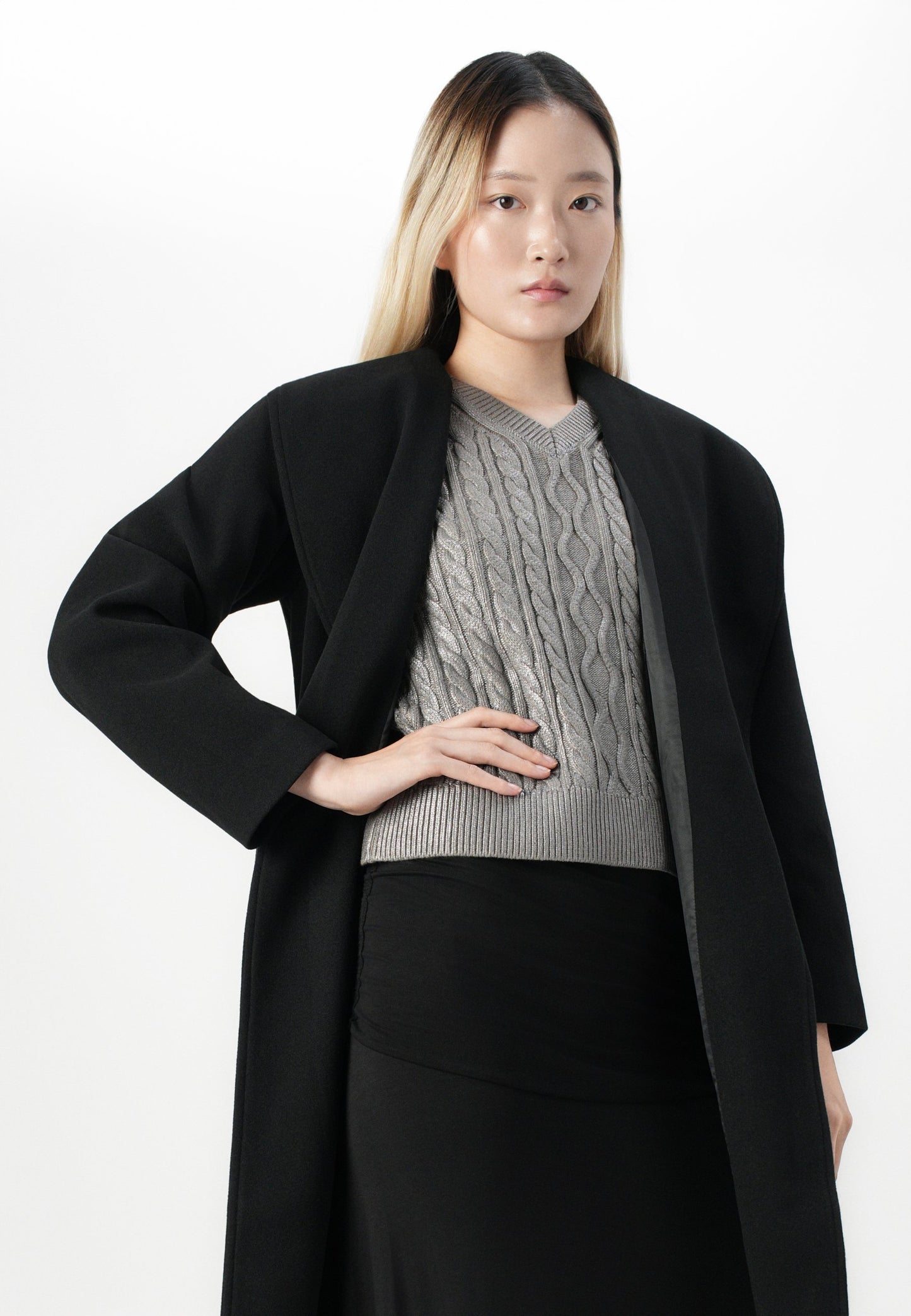 ONLY ONLNANCY - Classic Coat - Black