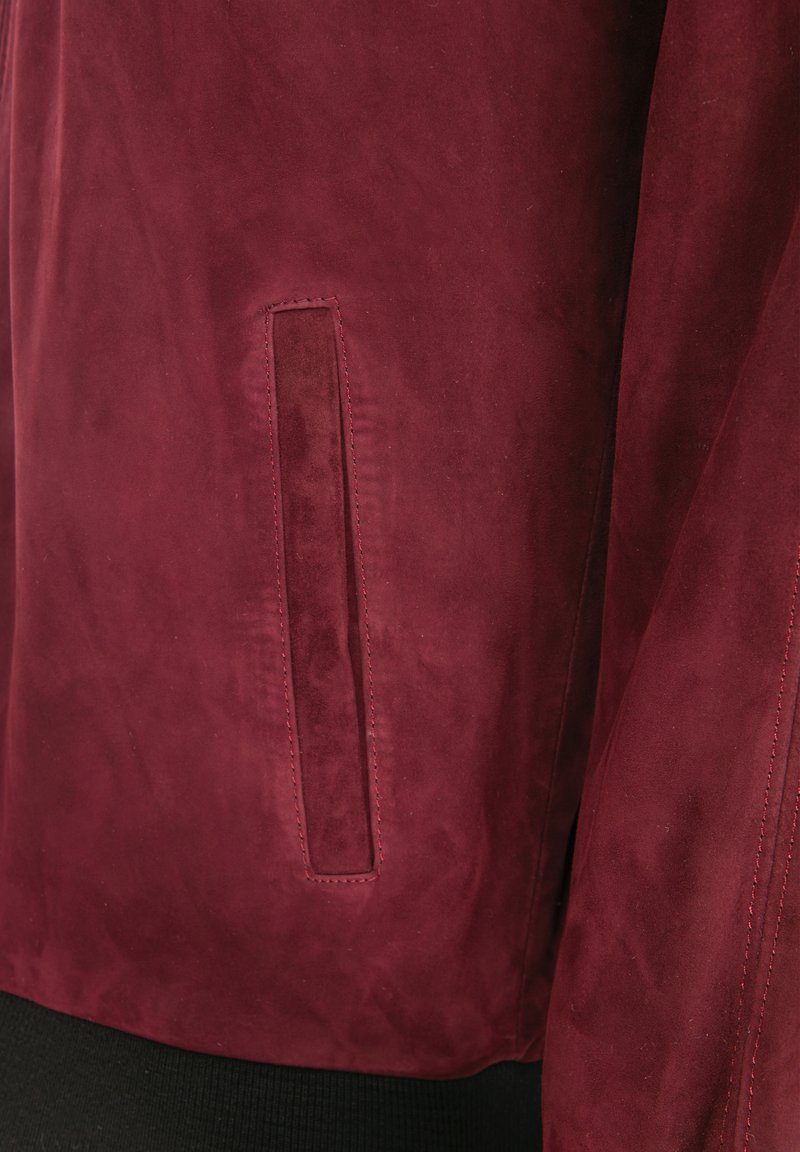  Lederjacke - Bordeaux
