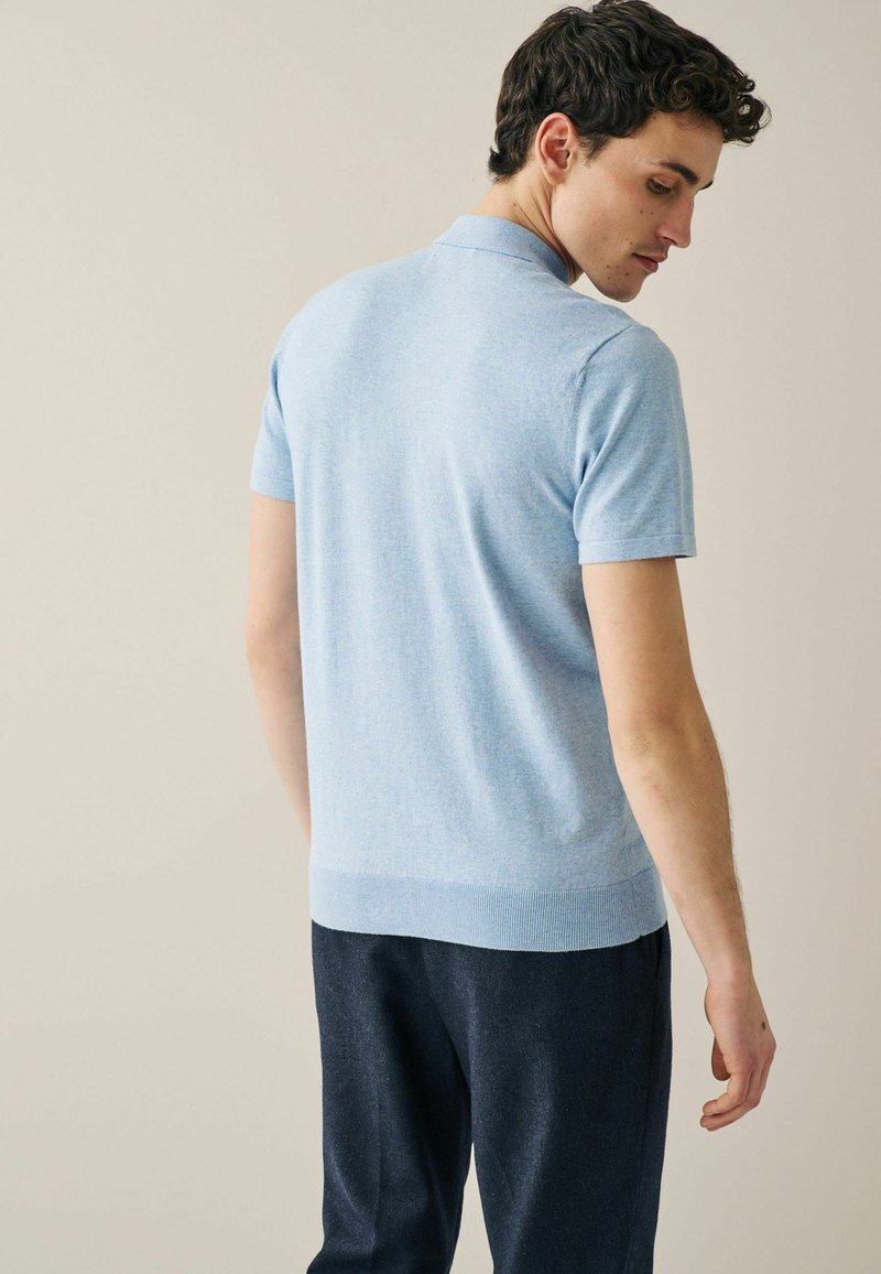 Next TEXTURED STANDARD - Poloshirt - Blue