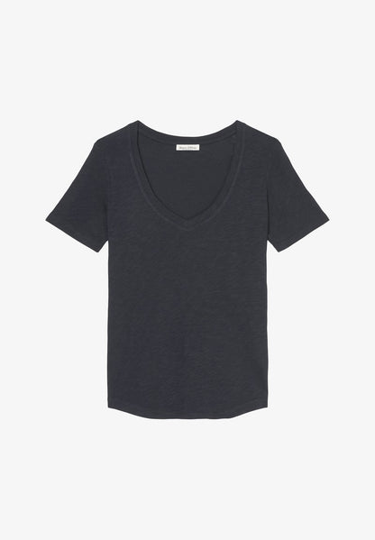 Marc O'Polo V-NECK REGULAR - T-Shirt Basic - Deep Blue Sea