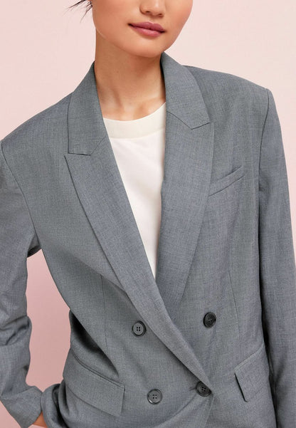 Next DOUBLE BREASTED STANDARD - Kurzmantel - Grey