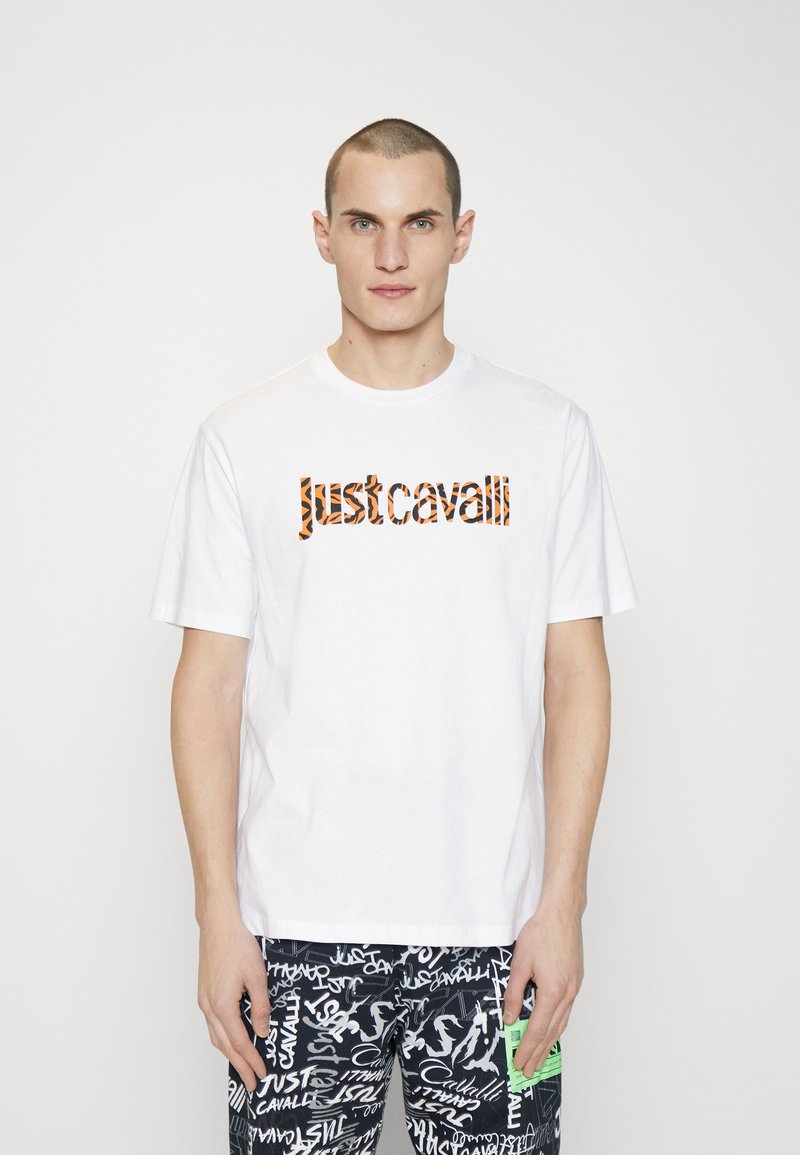 JUST CAVALLI MAGLIETTE - T-Shirt Print - White