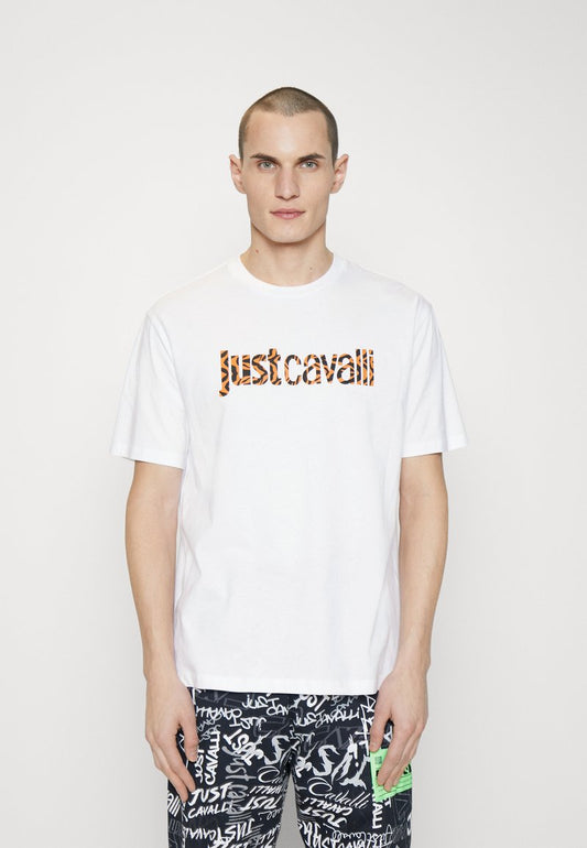 JUST CAVALLI MAGLIETTE - T-Shirt Print - White