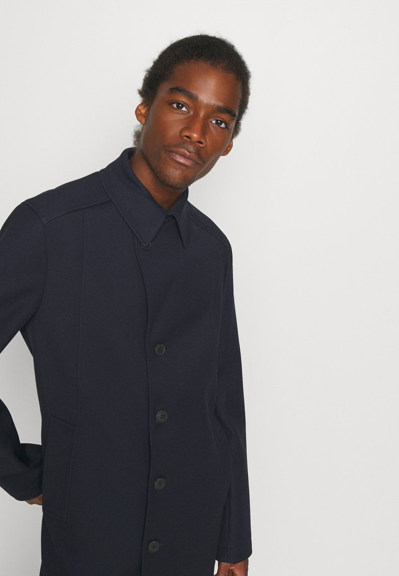 Selected Homme SLHDRAPER COAT - Kurzmantel - Sky Captain
