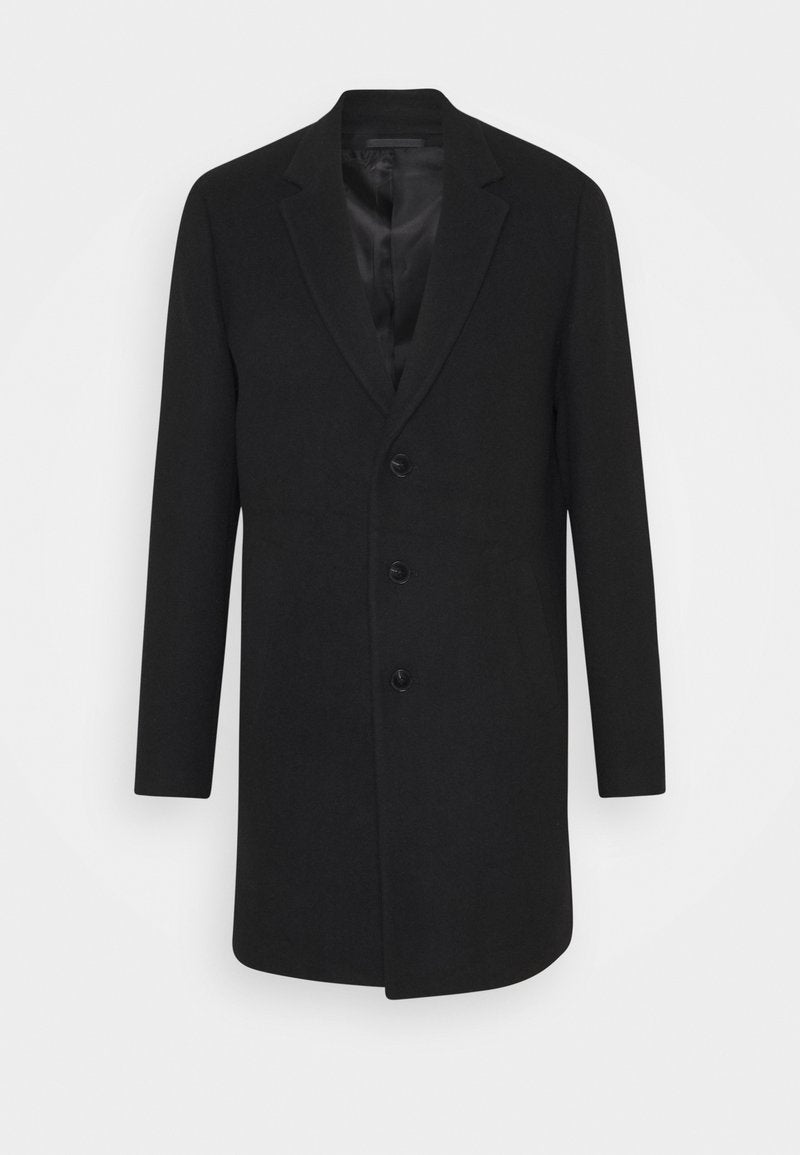 Jack & Jones JJEMOULDER COAT - Klassischer Mantel - Forest Night