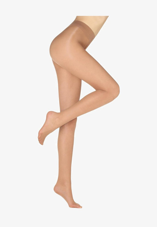 Calzedonia SHAPING AND CONTROL TOP 30 DEN - Strumpfhose - Bronze
