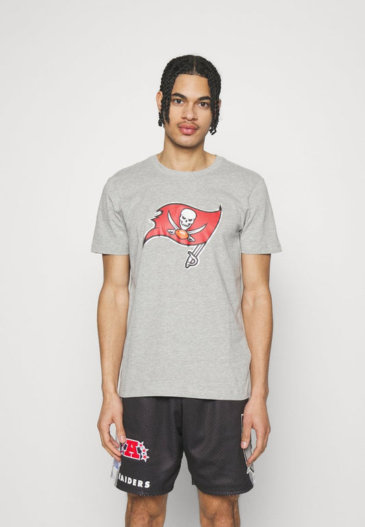 Fanatics NFL TAMPA BAY BUCCANEERS CREW TEE - Vereinsmannschaften - Sport Gray Heather