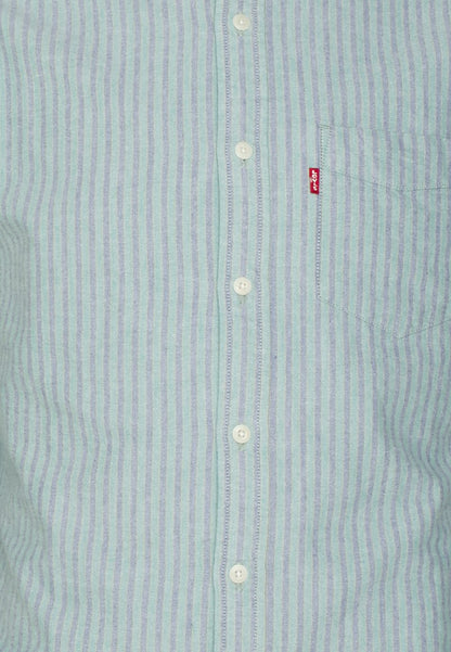  SUNSET POCKET STANDARD - Hemd - Hrishikesh Green/blue Slate