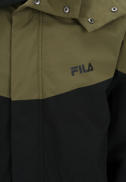 Fila APPAREL TANVALD - Parka - Moonless Night/burnt Olive