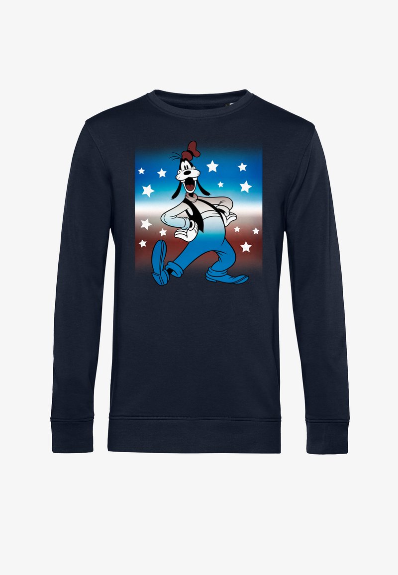 Henry Tiger DISNEY CLASSIC MICKEY PATRIOTIC GOOF - Sweatshirt - Navy Blue