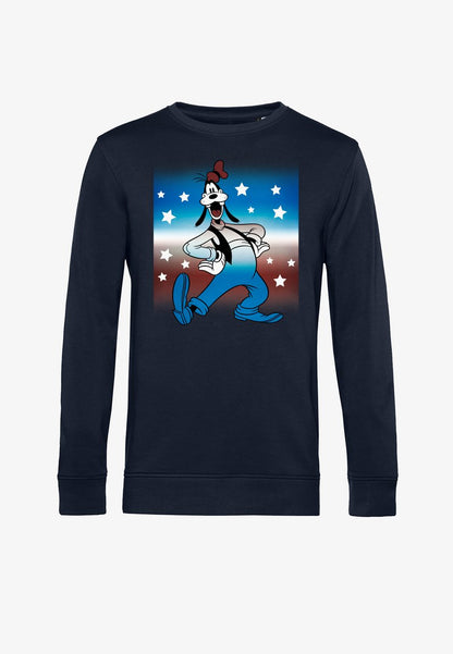 Henry Tiger DISNEY CLASSIC MICKEY PATRIOTIC GOOF - Sweatshirt - Navy Blue