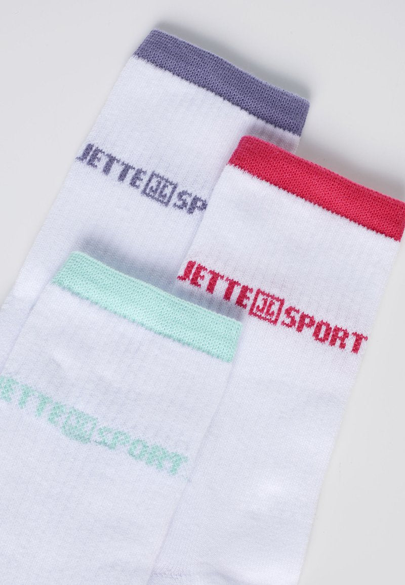  JETTE 3ER-PACK - Socken - Pink Light Green