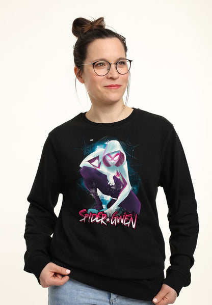 Henry Tiger MARVEL GWENS NET - Sweatshirt - Black