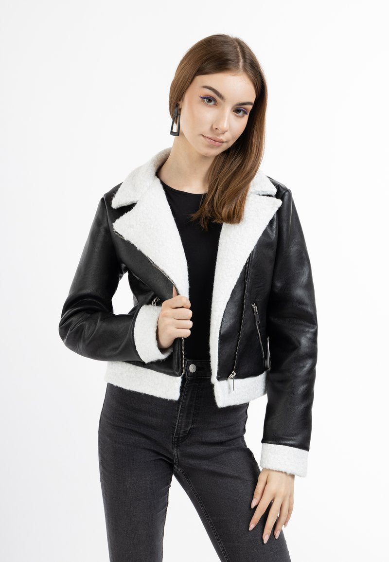  UCY - Kunstlederjacke - Schwarz