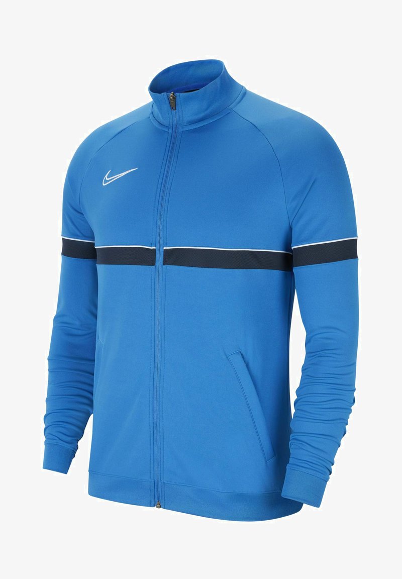 Nike Performance ACADEMY - Trainingsjacke - Blauweiss