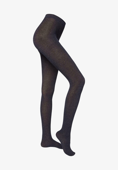 Calzedonia BLICKDICHTE MIT GLITZER - Strumpfhose - Schwarz Light Black/silver Glitter