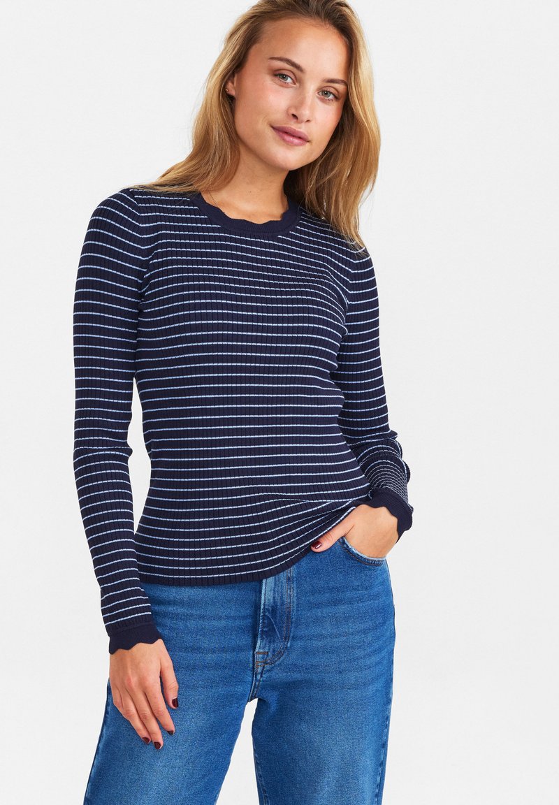  NUANKIE - Strickpullover - Dark Sapphire
