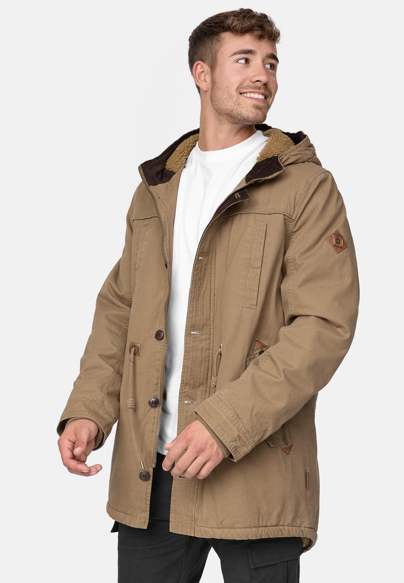 Indicode Jeans Wintermantel - Brown