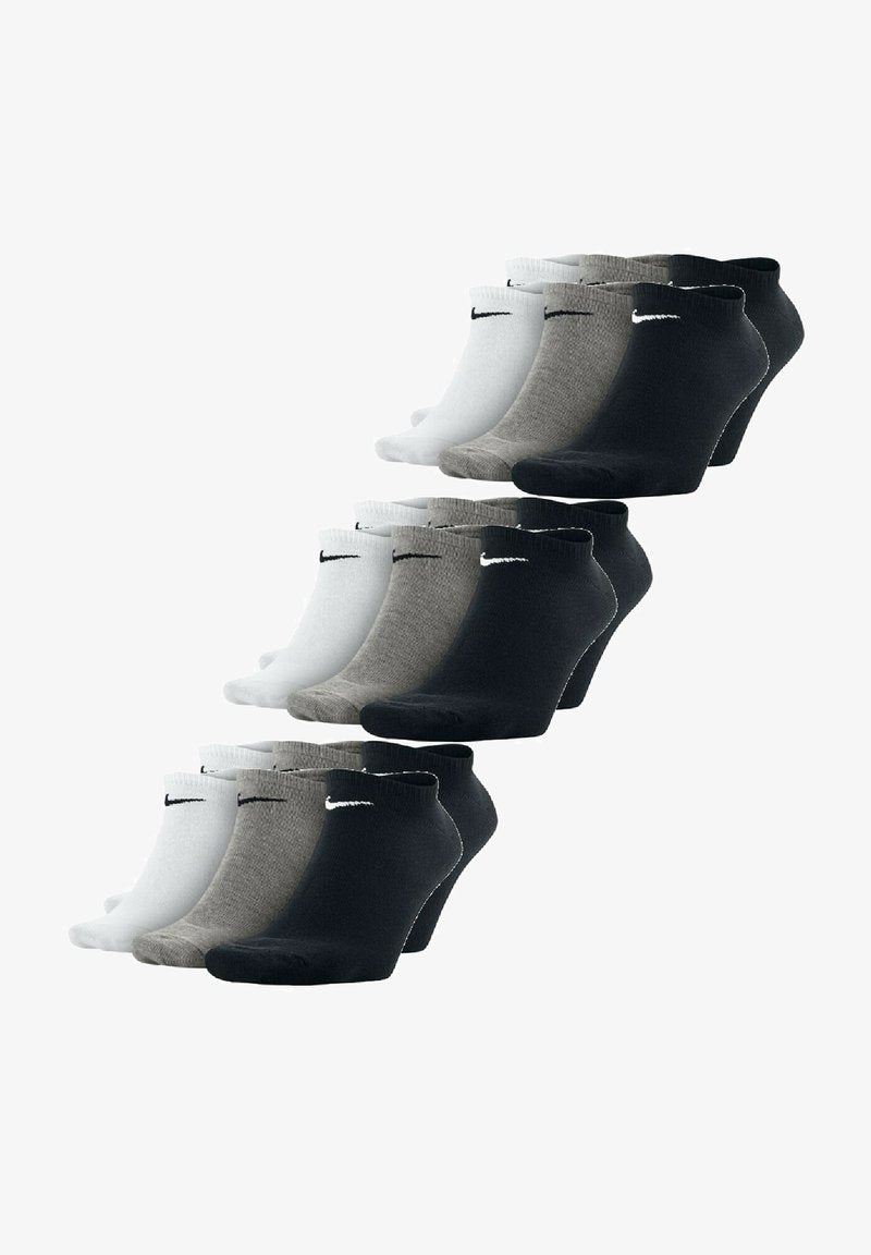  9 PAAR - Socken - Grau Schwarz Weiß