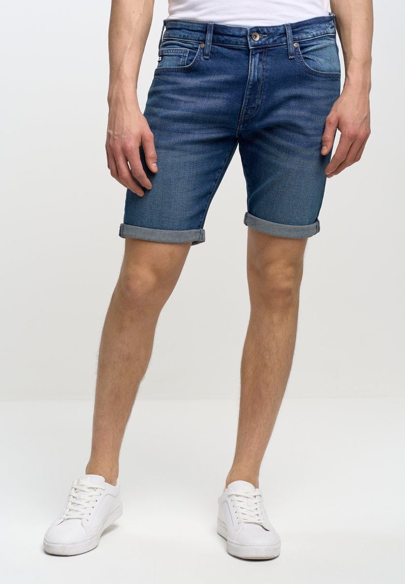 BIG STAR ADEN - Jeans Shorts - Blau