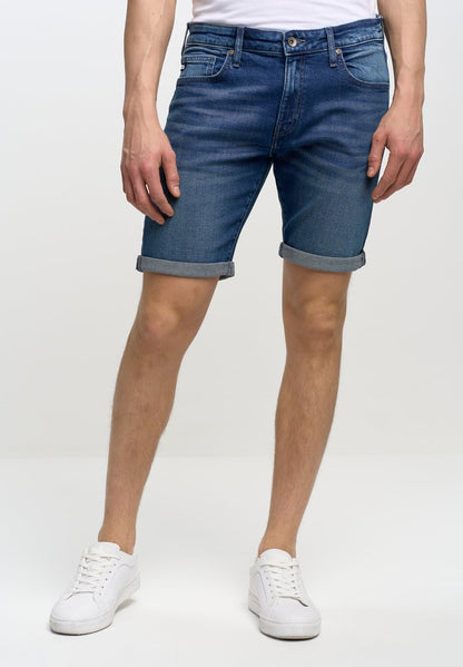 BIG STAR ADEN - Jeans Shorts - Blau