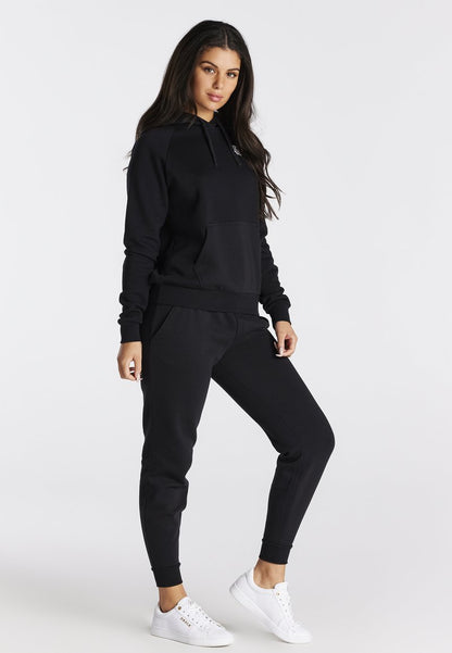  SIKSILK OVERHEAD HOODIE - Kapuzenpullover - Black