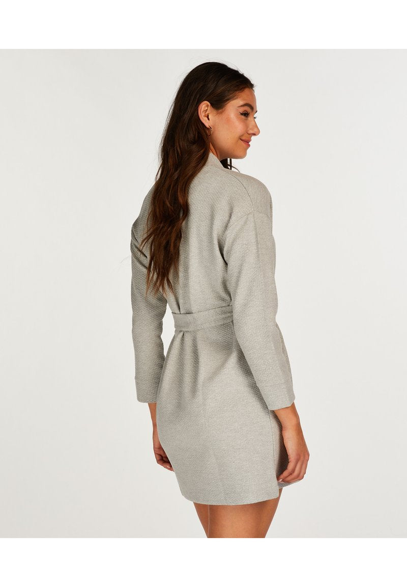  SHORT ROBE - Bademantel - Grey