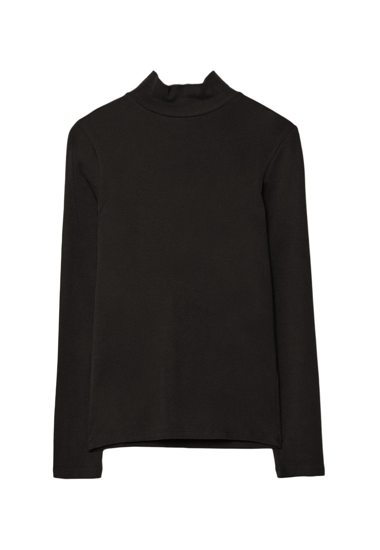 Stradivarius BASIC HIGH NECK - Long Sleeved Top - Green