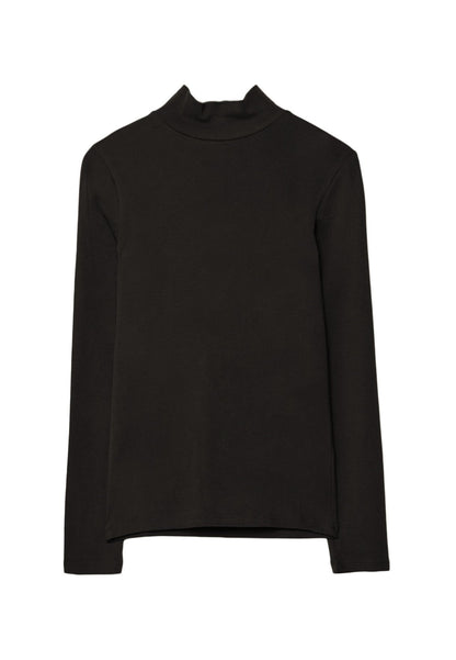 Stradivarius BASIC HIGH NECK - Long Sleeved Top - Green