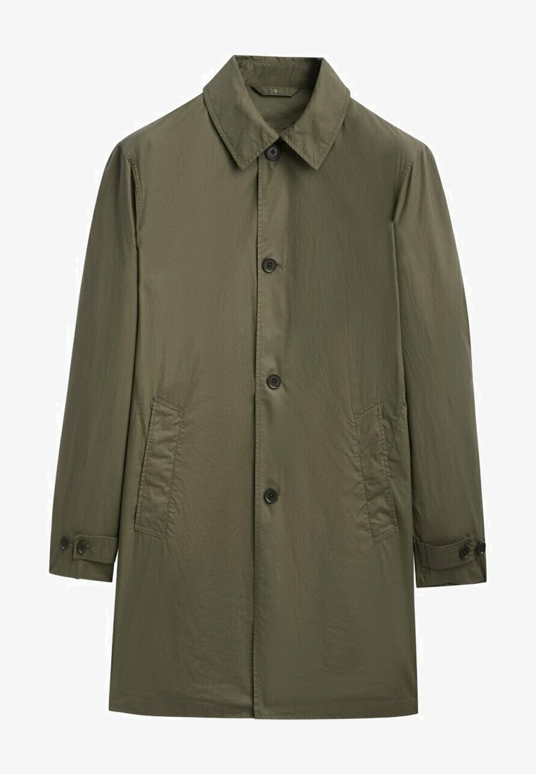 Massimo Dutti LIGHT TECHNICAL - Kurzmantel - Khaki